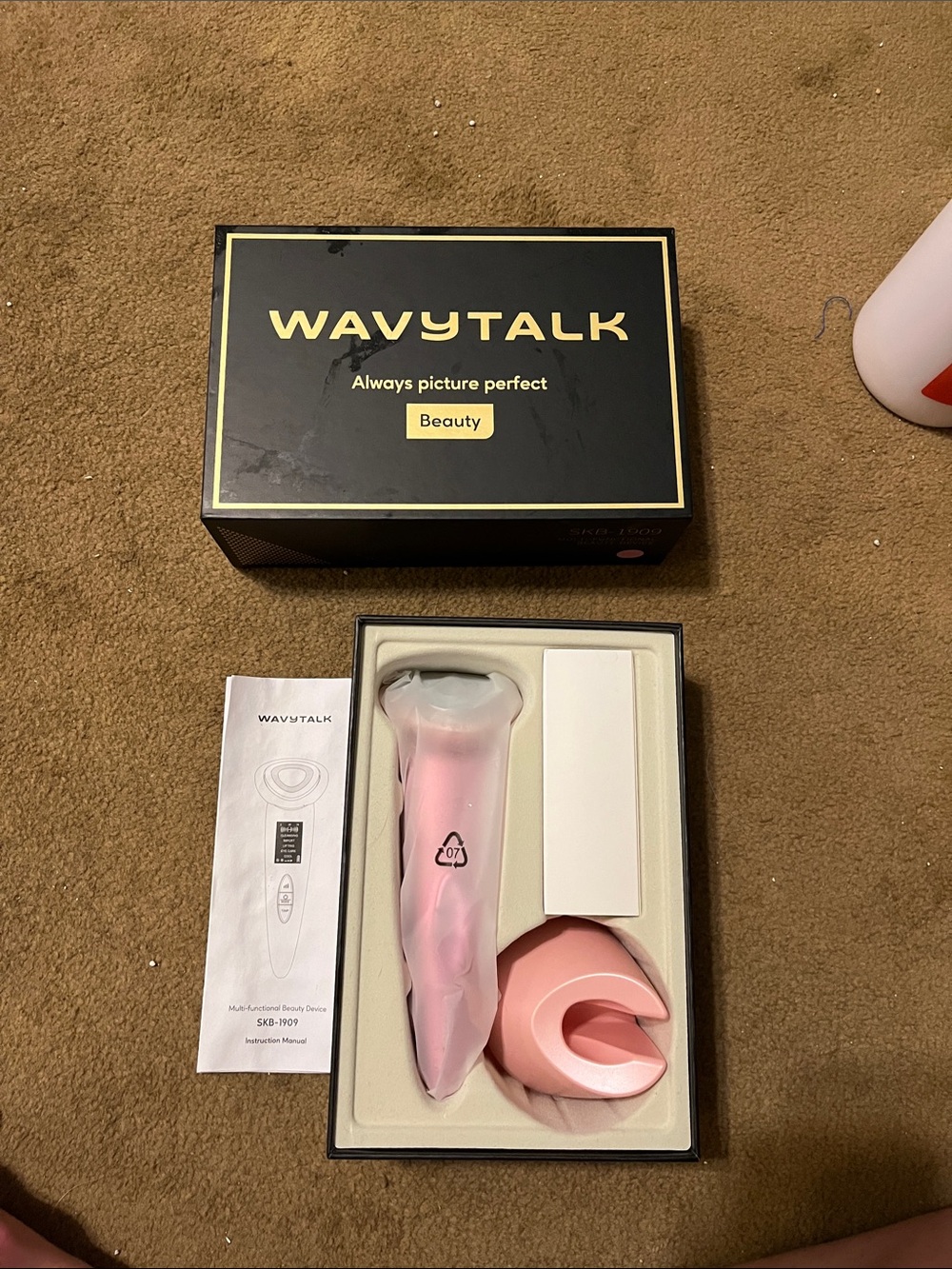 Wayytalk Pink Facial Beauty Device - Women Skincare Tool